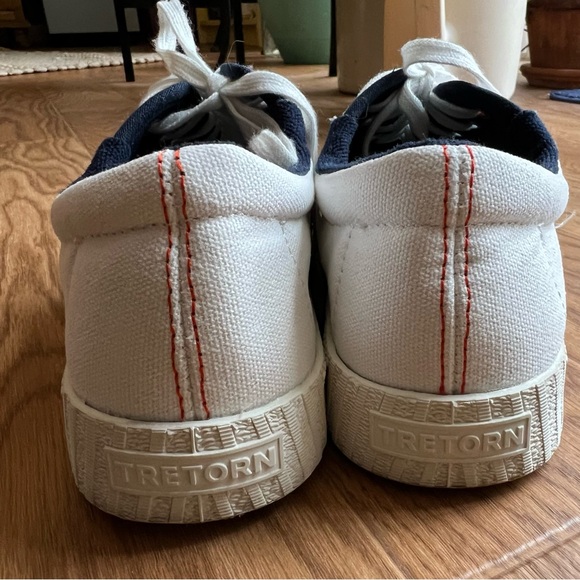 Tretorn J Crew blue and orange sneakers size 8 - Picture 6 of 7